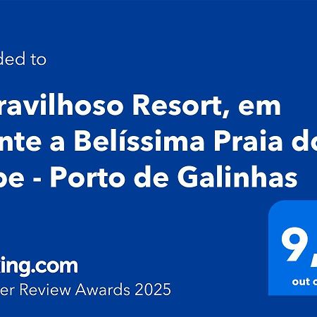 Maravilhoso Resort, Em Frente A Belissima Praia Do Cupe - Porto De Galinhas Bagian luar foto